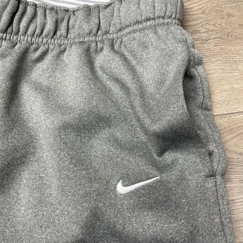 Nike Sweatpants Men L Gray Therma-Fit Fleece Gym Lift Athletic